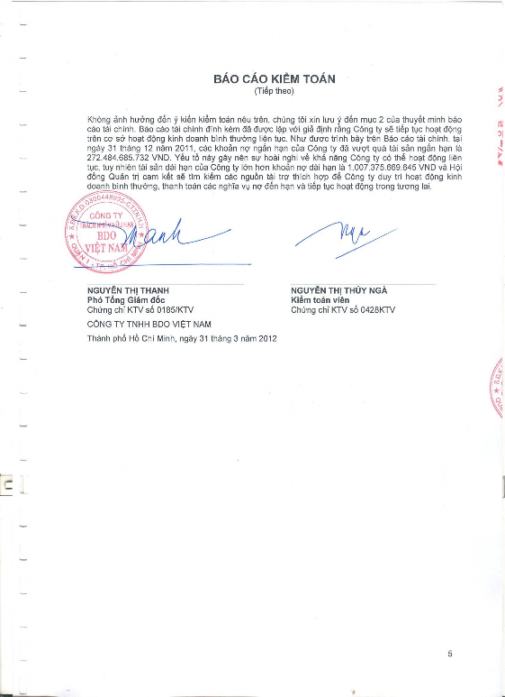 Phân tích tình hình tài chính tại Công ty cổ phần Tư vấn thương mại Dịch vụ Địa ốc Hoàng Quân 19 2