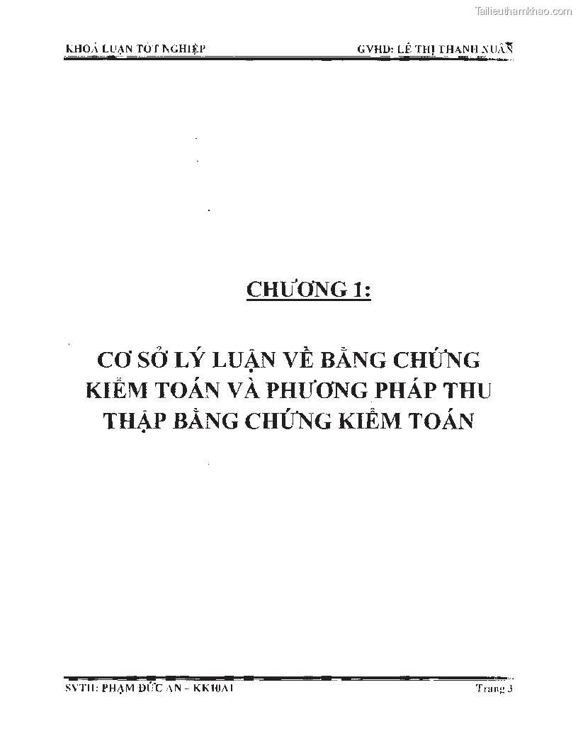 Khoa luan tot nghiep phuong phap thu thap bang chung kiem toan tai cong ty trach nhiem huu han tu van rong viet trang 9