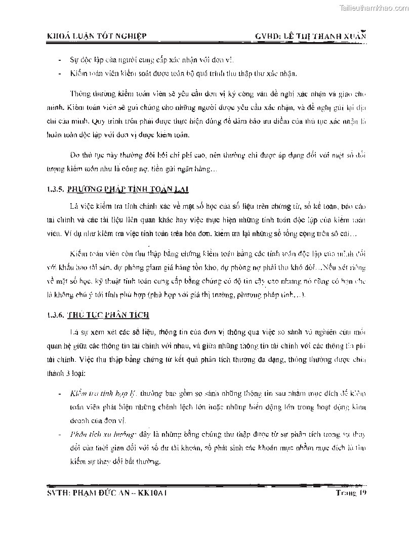 Khoa luan tot nghiep phuong phap thu thap bang chung kiem toan tai cong ty trach nhiem huu han tu van rong viet trang 25