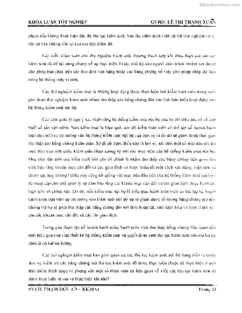 Khoa luan tot nghiep phuong phap thu thap bang chung kiem toan tai cong ty trach nhiem huu han tu van rong viet trang 29
