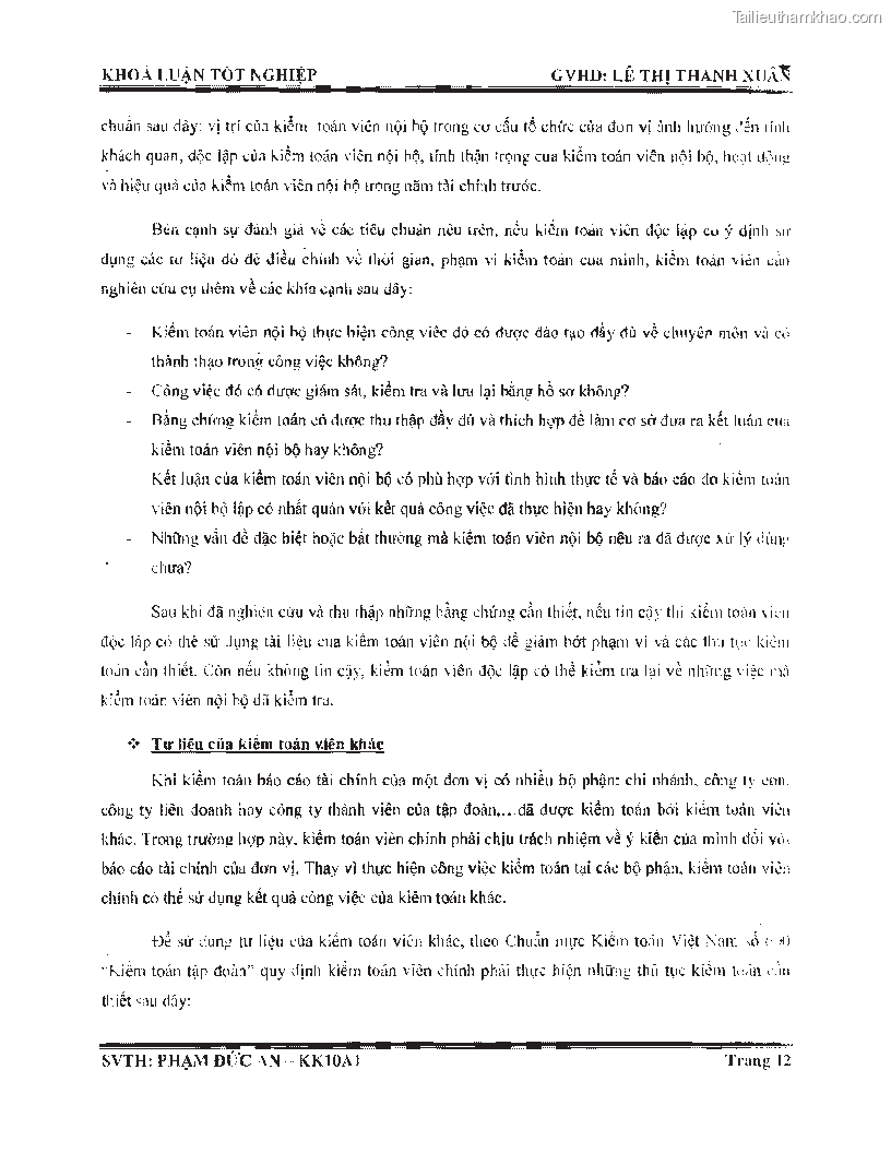 Khoa luan tot nghiep phuong phap thu thap bang chung kiem toan tai cong ty trach nhiem huu han tu van rong viet trang 18