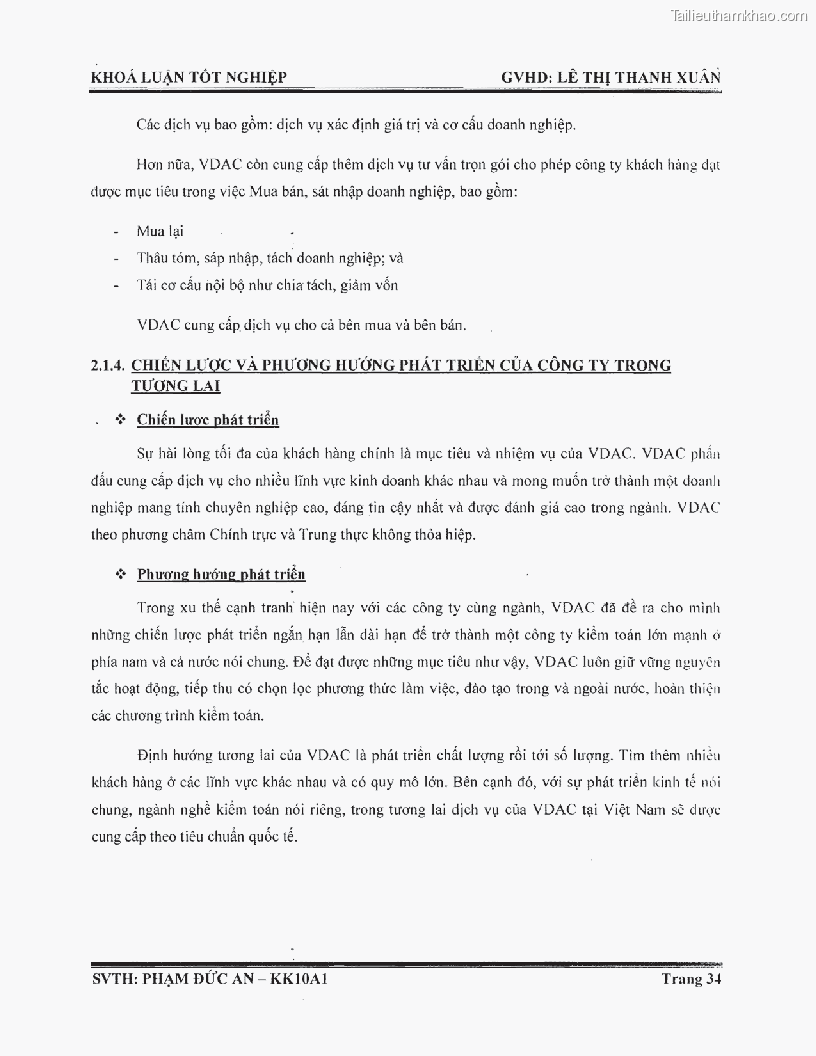 Khoa luan tot nghiep phuong phap thu thap bang chung kiem toan tai cong ty trach nhiem huu han tu van rong viet trang 40
