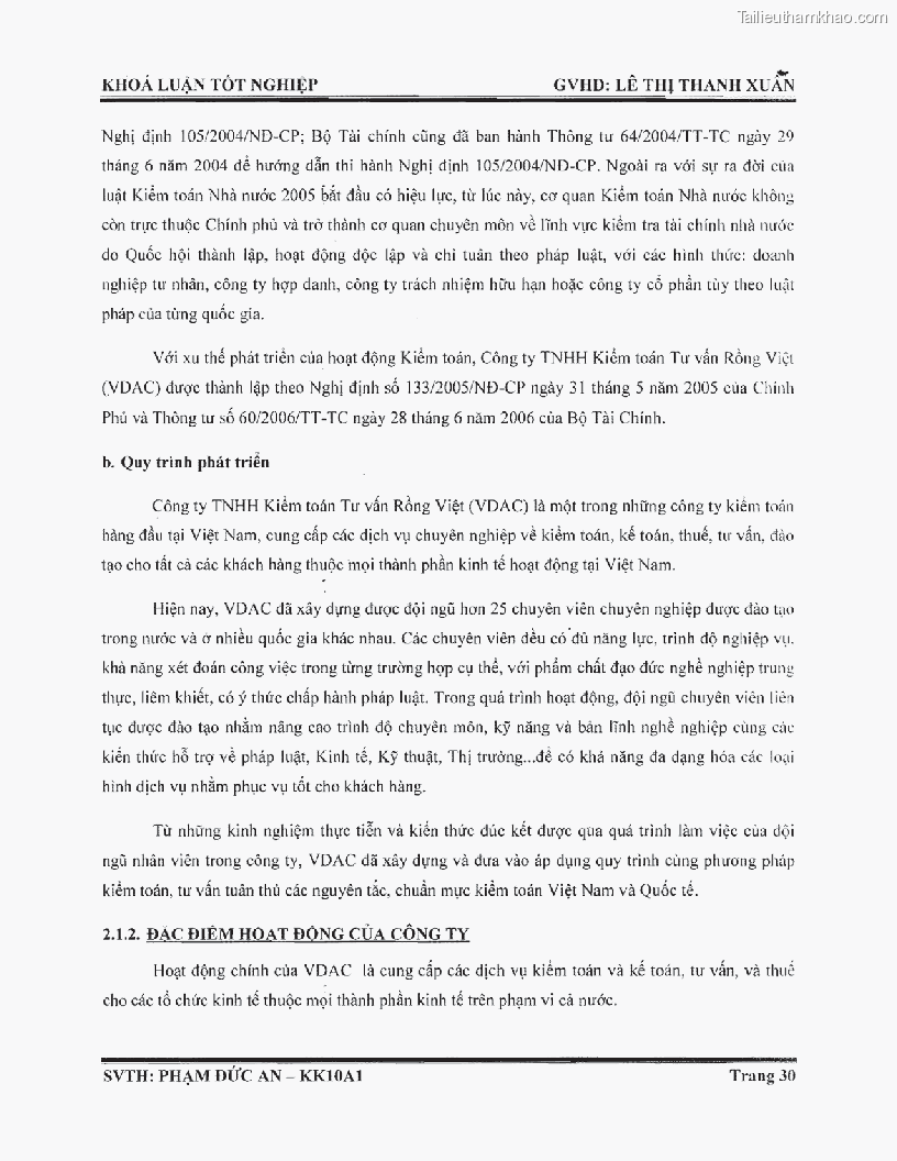 Khoa luan tot nghiep phuong phap thu thap bang chung kiem toan tai cong ty trach nhiem huu han tu van rong viet trang 36