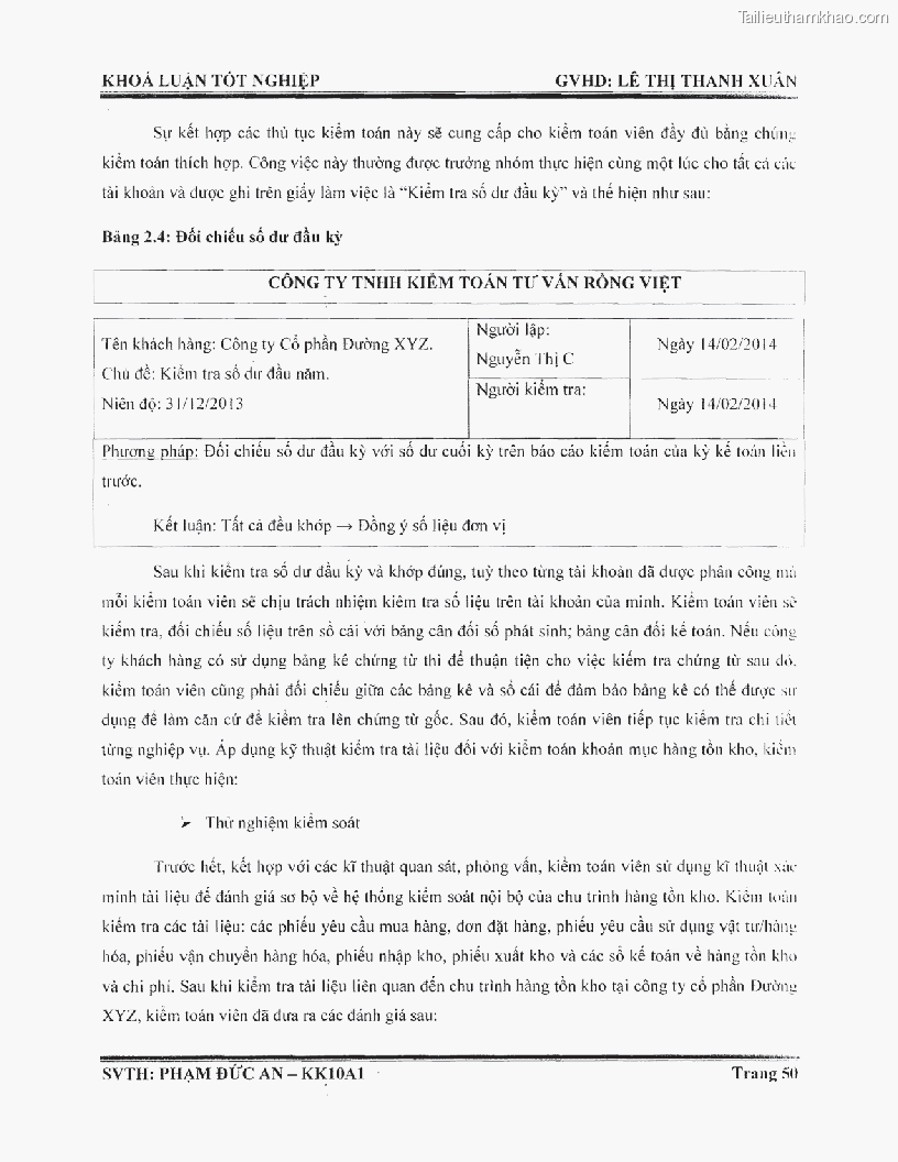 Khoa luan tot nghiep phuong phap thu thap bang chung kiem toan tai cong ty trach nhiem huu han tu van rong viet trang 56