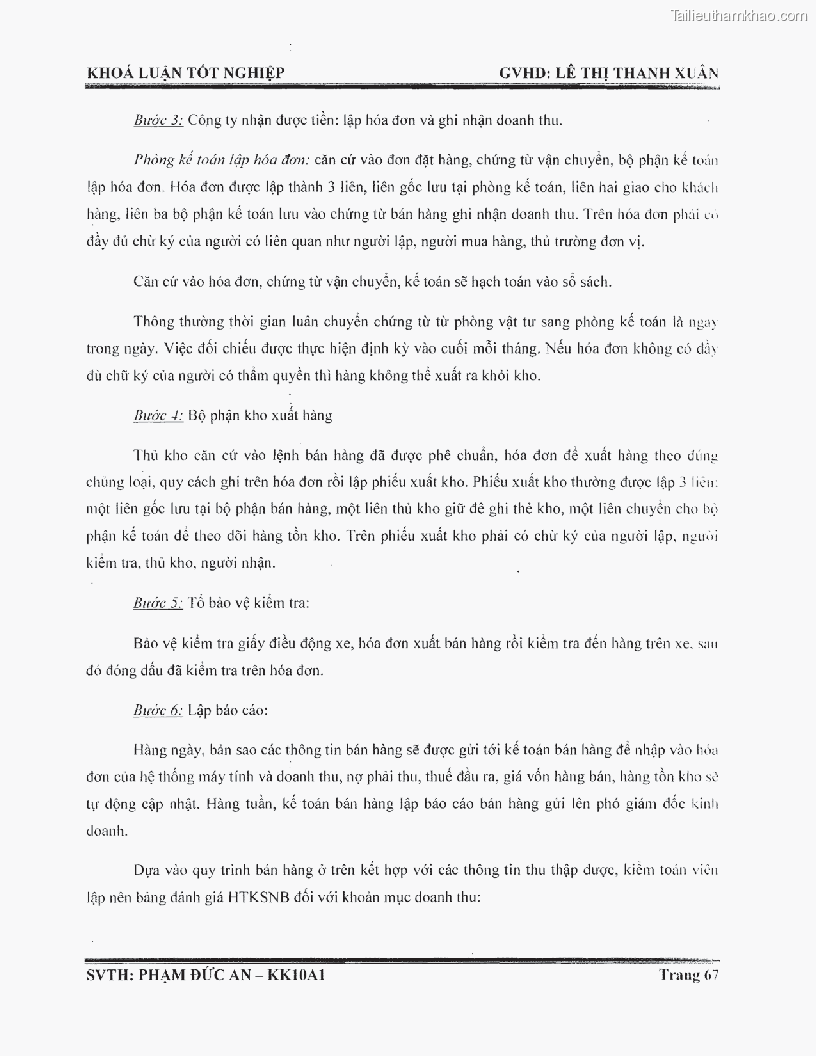 Khoa luan tot nghiep phuong phap thu thap bang chung kiem toan tai cong ty trach nhiem huu han tu van rong viet trang 73