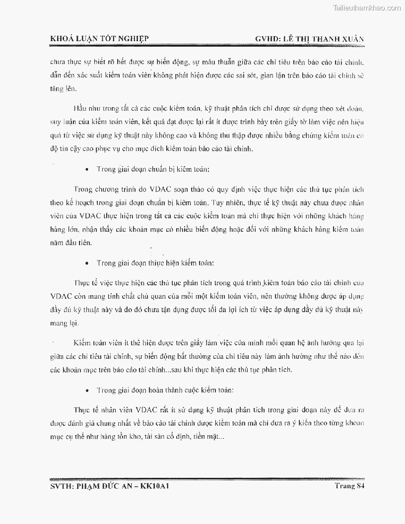 Khoa luan tot nghiep phuong phap thu thap bang chung kiem toan tai cong ty trach nhiem huu han tu van rong viet trang 90
