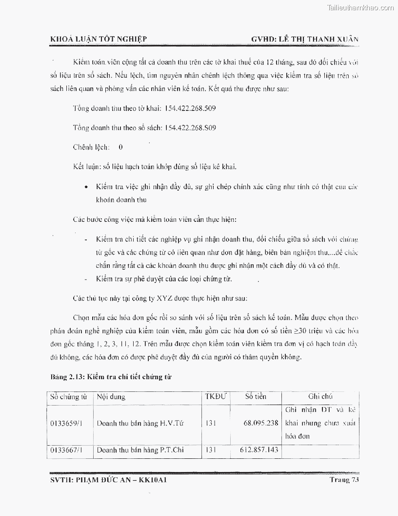 Khoa luan tot nghiep phuong phap thu thap bang chung kiem toan tai cong ty trach nhiem huu han tu van rong viet trang 79