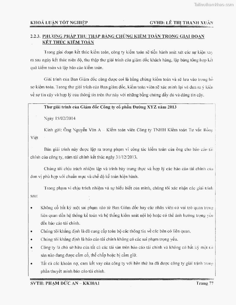 Khoa luan tot nghiep phuong phap thu thap bang chung kiem toan tai cong ty trach nhiem huu han tu van rong viet trang 83
