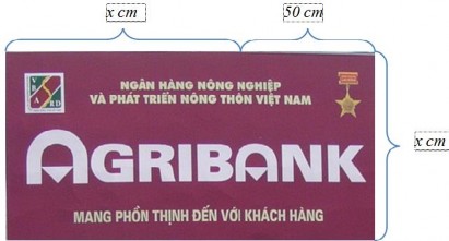 Ví dụ 2 1 Một người thợ cần làm tấm biển quảng cáo đoạn thẳng biểu 1