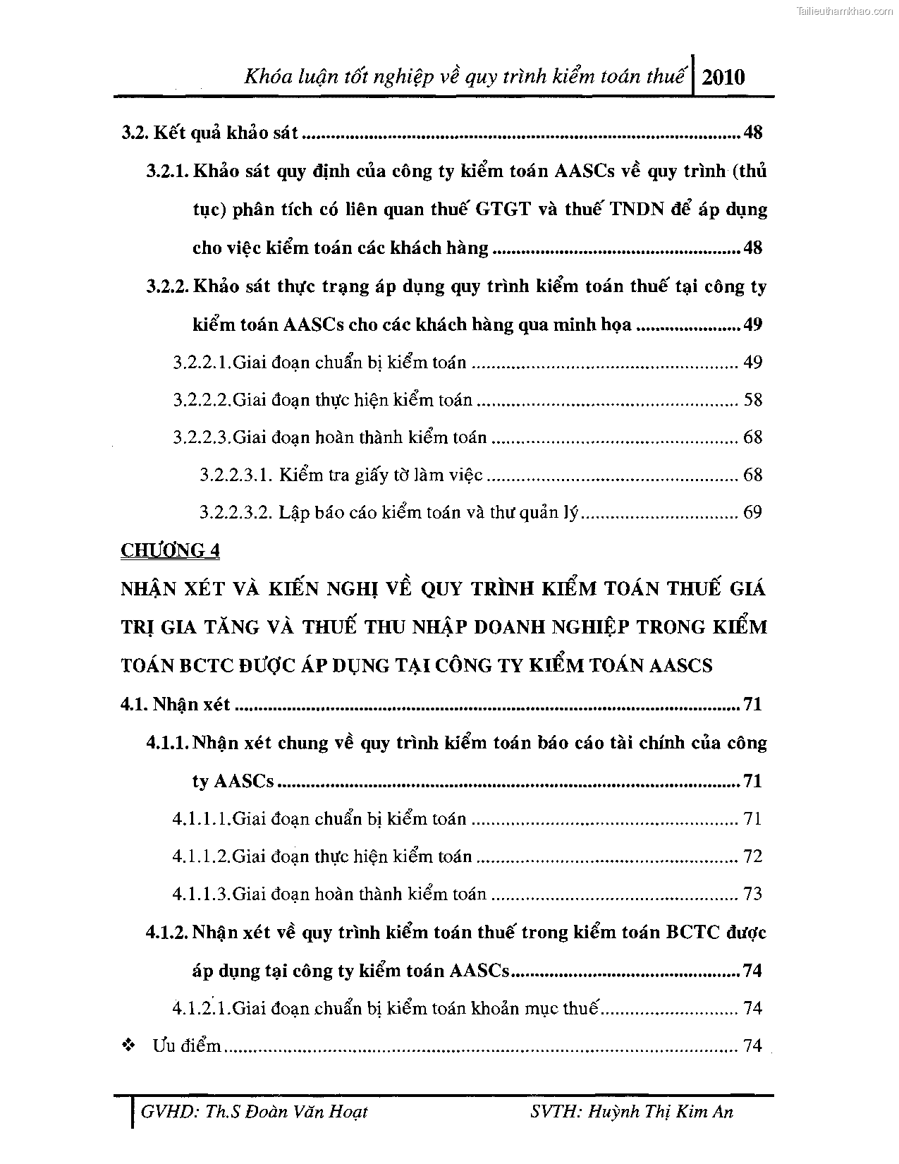 Khoa luan tot nghiep quy trinh kiem toan thue gia tri gia tang v thue thu nhap doanh nghiep tai cong ty tnhh dv tu van tai chinh ke toan v kiem toan phia nam aascsc trang 6