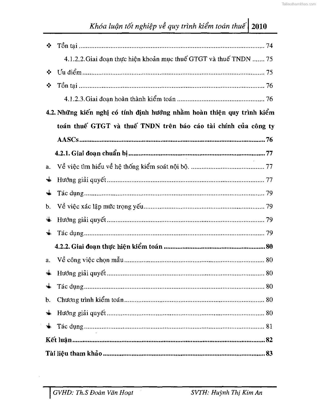 Khoa luan tot nghiep quy trinh kiem toan thue gia tri gia tang v thue thu nhap doanh nghiep tai cong ty tnhh dv tu van tai chinh ke toan v kiem toan phia nam aascsc trang 7