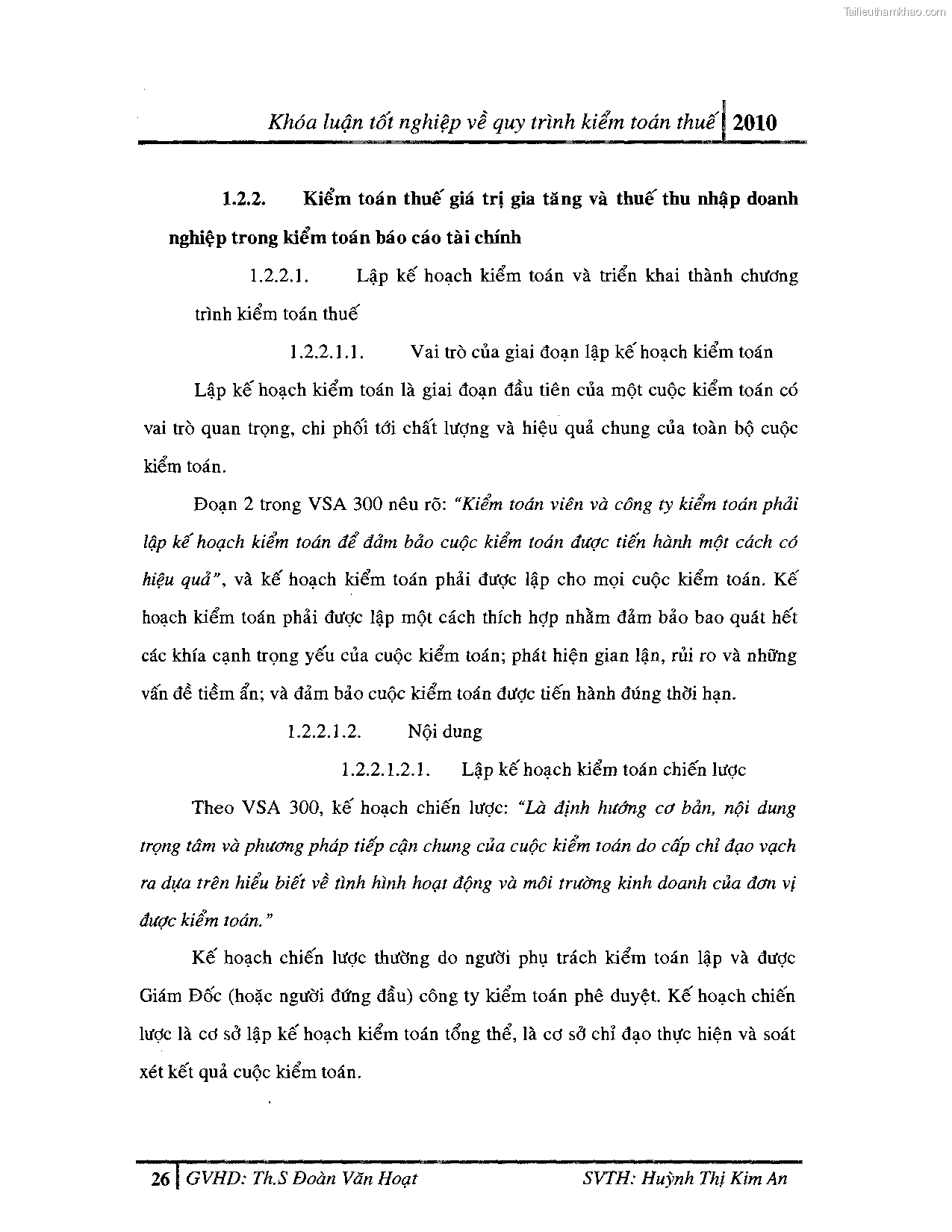 Khoa luan tot nghiep quy trinh kiem toan thue gia tri gia tang v thue thu nhap doanh nghiep tai cong ty tnhh dv tu van tai chinh ke toan v kiem toan phia nam aascsc trang 34