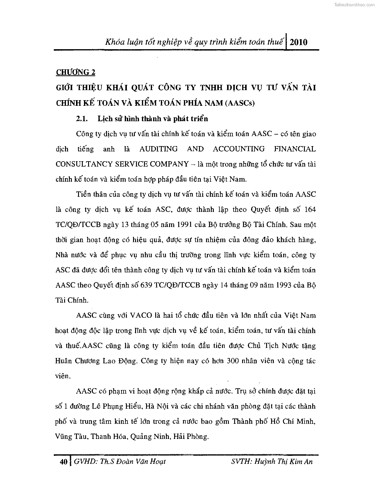 Khoa luan tot nghiep quy trinh kiem toan thue gia tri gia tang v thue thu nhap doanh nghiep tai cong ty tnhh dv tu van tai chinh ke toan v kiem toan phia nam aascsc trang 48