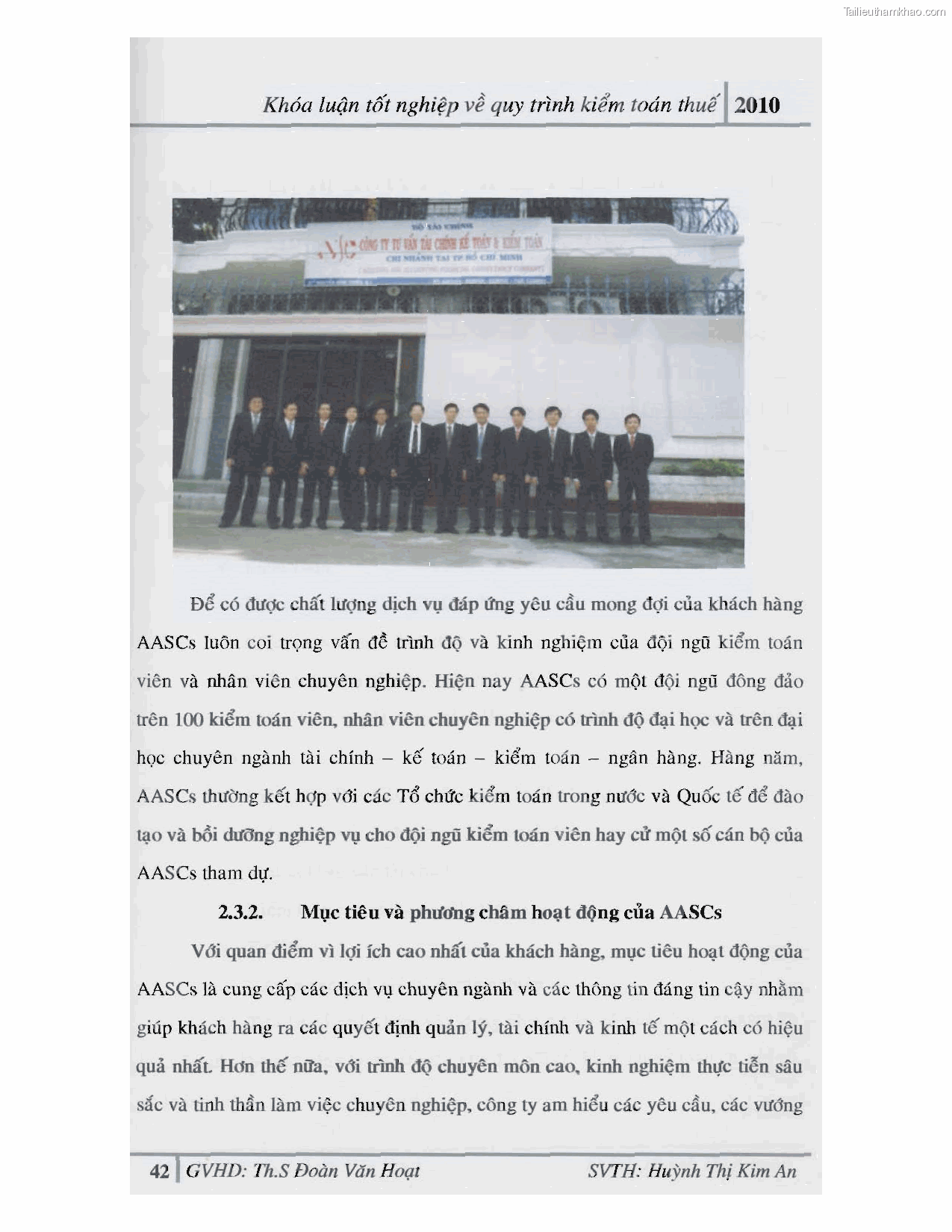 Khoa luan tot nghiep quy trinh kiem toan thue gia tri gia tang v thue thu nhap doanh nghiep tai cong ty tnhh dv tu van tai chinh ke toan v kiem toan phia nam aascsc trang 50