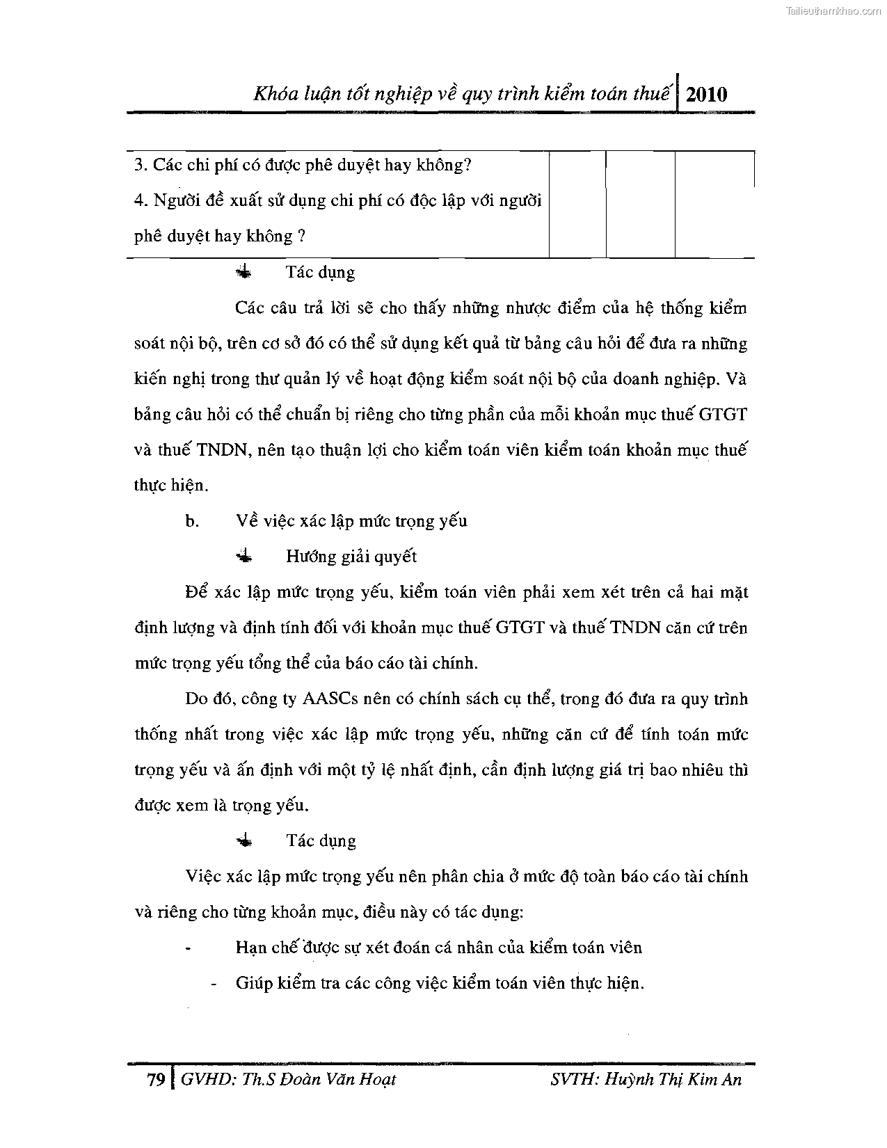 Khoa luan tot nghiep quy trinh kiem toan thue gia tri gia tang v thue thu nhap doanh nghiep tai cong ty tnhh dv tu van tai chinh ke toan v kiem toan phia nam aascsc trang 87