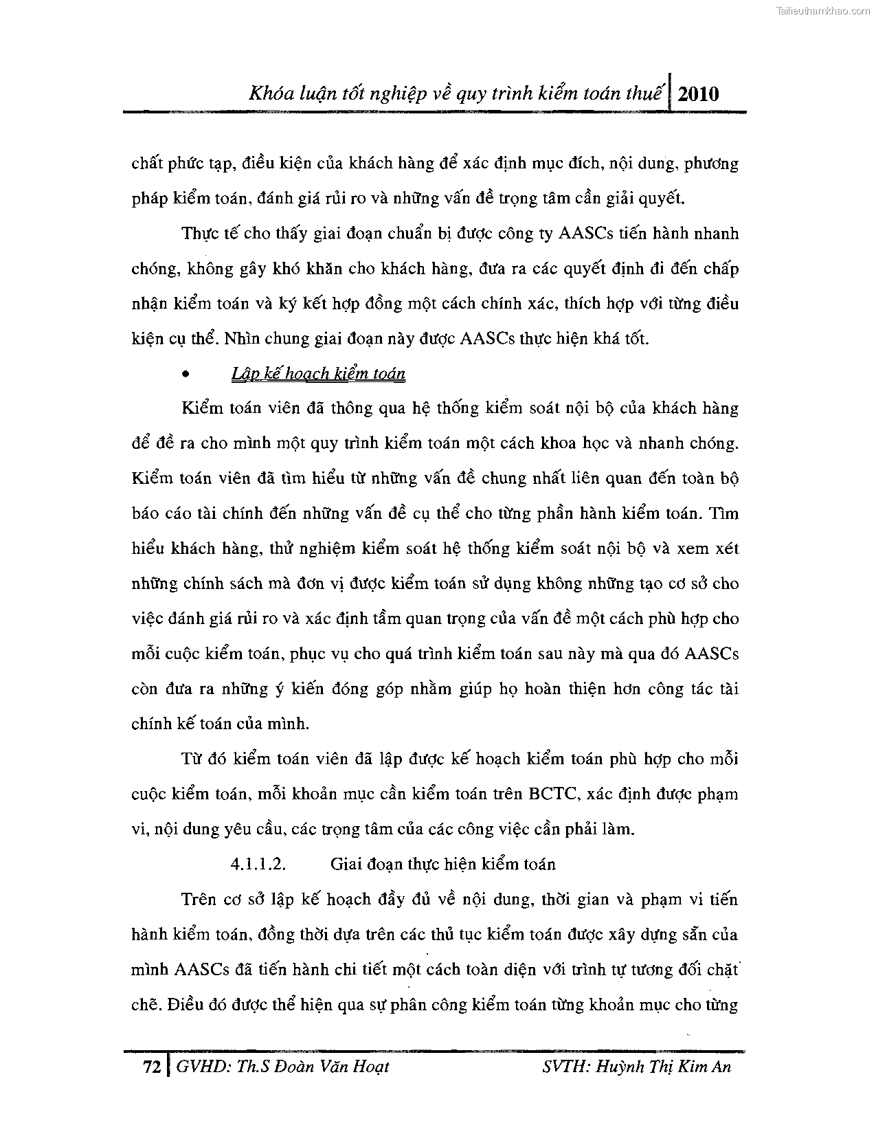 Khoa luan tot nghiep quy trinh kiem toan thue gia tri gia tang v thue thu nhap doanh nghiep tai cong ty tnhh dv tu van tai chinh ke toan v kiem toan phia nam aascsc trang 80