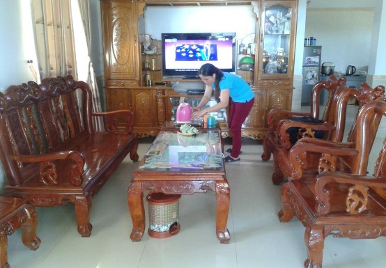 7 7 4 Tiện nghi phòng khách gia đình cư dân xóm Đông Thanh xã Kỳ Lợi Thị xã 16