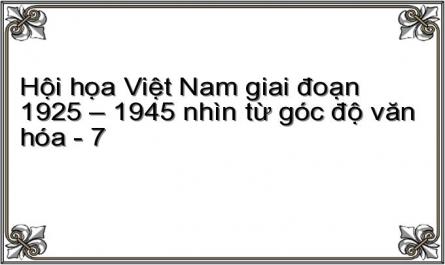Hội họa Việt Nam giai đoạn 1925 – 1945 nhìn từ góc độ văn hóa - 7