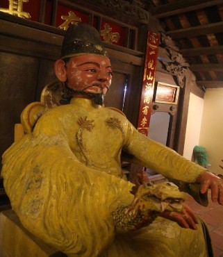 Ảnh 30 Tượng thờ Lý Nam Đế ở đình Cổ Trai Hưng Hà Thái Bình Nguồn 2