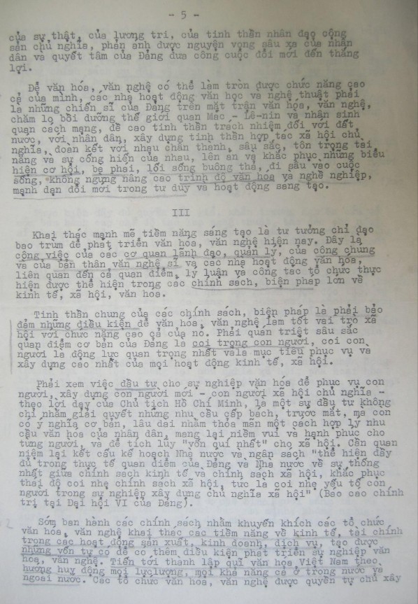 SÁNG TẠO ĐƯA VĂN HỌC NGHỆ THUẬT VÀ VĂN HÓA PHÁT TRIỂN LÊN MỘT BƯỚC MỚI 5