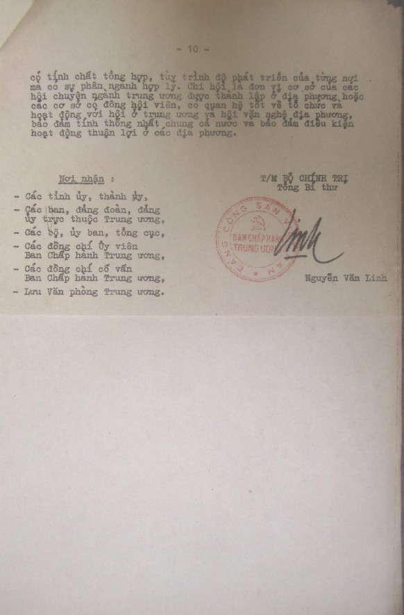 PHỤ LỤC 2 NGHỊ QUYẾT HỘI NGHỊ LẦN THỨ NĂM BAN CHẤP HÀNH TRUNG ƯƠNG KHÓA 3