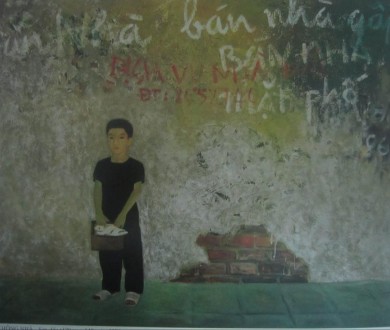 4 2 12 Vi Kiến Thành Không nhà Sơn dầu 170x140cm 1986 Nguồn Tuyển tập Mỹ 13