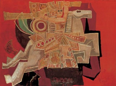 4 2 14 Nguyễn Tư Nghiêm Gióng Sơn dầu 100x120cm 1990 Nguồn 15