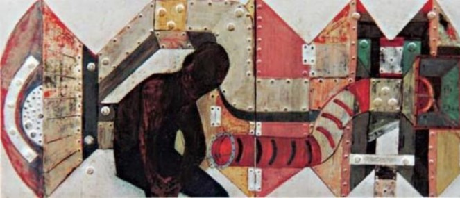 4 2 43 Lê Quảng Hà Chân dung tự họa Sơn dầu 2002 Nguồn Huỳnh Bội Trân 11