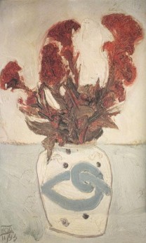 4 2 34 Đặng Xuân Hòa Hoa mào gà Sơn dầu 40x60cm 1993 Nguồn Tạp chí Mỹ 4