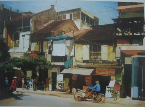 4 2 56 Phạm Bình Chương Phố Hàng Buồm Sơn dầu 1998 Nguồn Sách Mỹ thuật 10