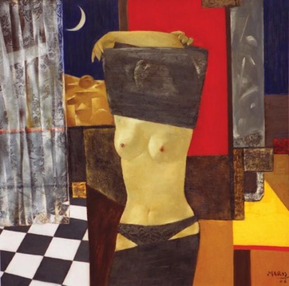 4 2 57 Lê Anh Vân Bên trong 2 sơn dầu 2006 Nguồn http www vietnamfineart com vn 11