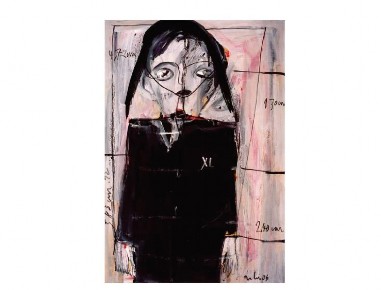 4 2 59 Đinh Ý Nhi Các cô con gái của ông Nguyên III Gouache trên giấy 77x100cm 13