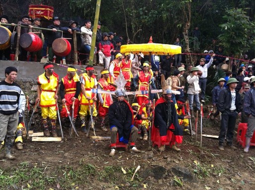 1 4 Hoạt động trong lễ hội Ná Nhèm xã Trí Yên huyện Bắc Sơn Nguồn tác 4