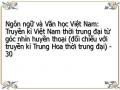 Ngôn ngữ và Văn học Việt Nam: Truyền kì Việt Nam thời trung đại từ góc nhìn huyền thoại (đối chiếu với truyền kì Trung Hoa thời trung đại) - 30