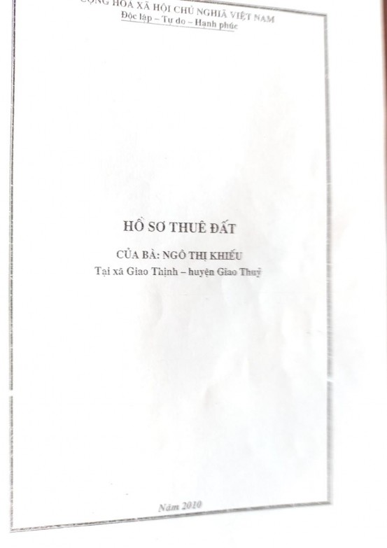 4 14 Hồ sơ thuê đất của Bảo tàng Đồng Quê 4 15 Công văn của Sở VH TT DL 2