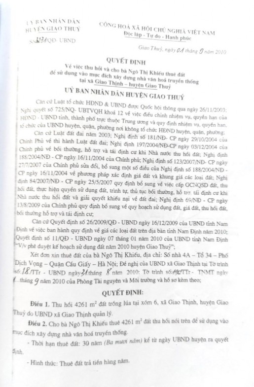 4 15 Công văn của Sở VH TT DL Nam Định gửi Bảo tàng Đồng Quê về phòng 3