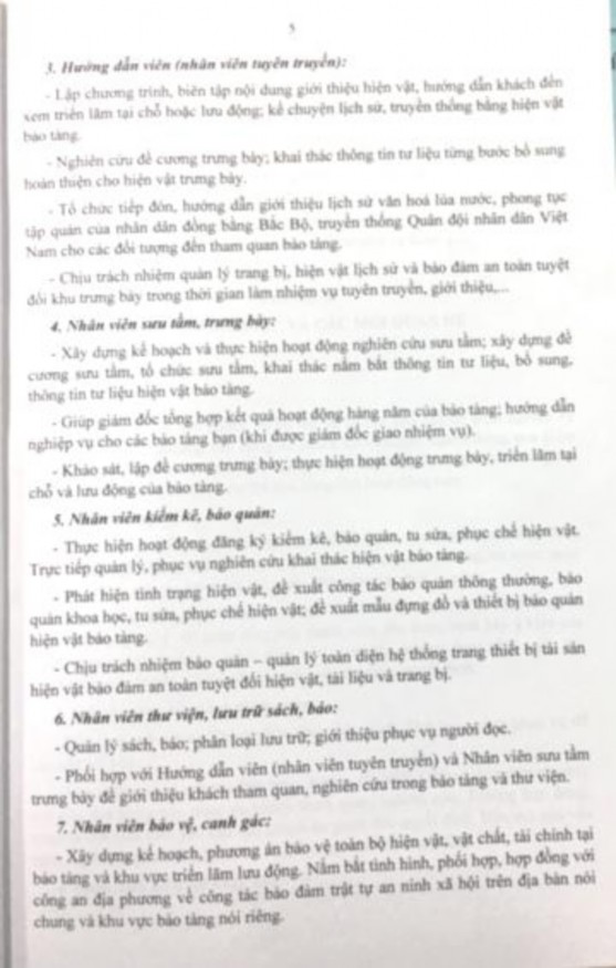 Công lập ban hành 5 1 Quy chế tổ chức – hoạt động của Bảo tàng Đồng Quê 5