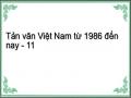 Tản văn Việt Nam từ 1986 đến nay - 11