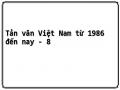 Tản văn Việt Nam từ 1986 đến nay - 8