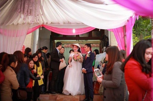 Ảnh 4 Lễ ra cửa của cô dâu Nguồn Tác giả chụp tại đám cưới anh Lâm 4