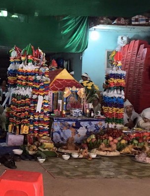 Ảnh 20 Cây hoa cây tiền trong đám ma Nguồn facebook Cao Bằng nơi tôi sống 14