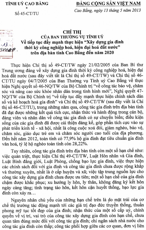 Văn hoá gia đình của người Tày ở tỉnh Cao Bằng 25 1