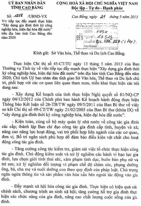 Văn hoá gia đình của người Tày ở tỉnh Cao Bằng 27 2
