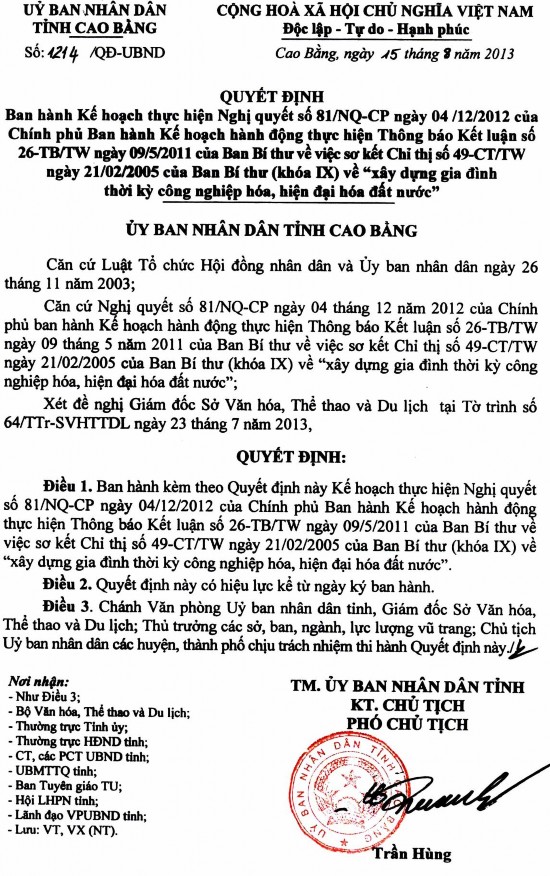 Văn hoá gia đình của người Tày ở tỉnh Cao Bằng 27 4