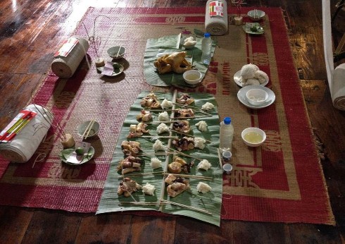 Ảnh 13 Mâm cúng tại lễ Đắp bếp tại Phường Thái Bình Thành Phố Hòa Bình 7