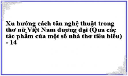 Biểu Tượng Trong Thơ Nữ Việt Nam Đương Đại Và Thơ Nữ Việt Nam Trước 1986 Với Cái Nhìn