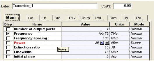  WDM MUX 8 1 Bộ ghép kênh phân chia theo bước sóng với 8 đầu vào Kênh 3