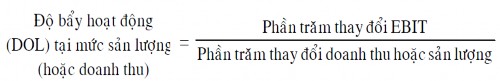 Và kỳ vọng rằng sự biến động của hệ số nợ trên vốn chủ sở hữu sẽ 1