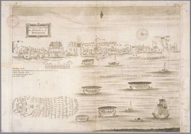 Khung cảnh Thăng Long Kẻ Chợ thế kỷ XVII Trong Miêu tả vương quốc Đàng 4