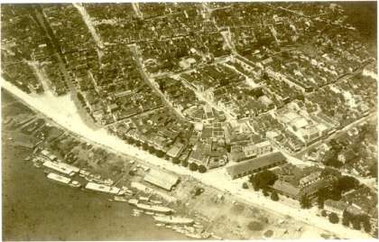 Khu phố cổ Hà Nội sông Hồng Ảnh chụp năm 1925 Trung tâm lưu trữ hải 7